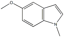 methyl 1-methyl-1H-indol-5-yl ether Struktur