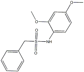 N-(2,4-dimethoxyphenyl)(phenyl)methanesulfonamide Struktur