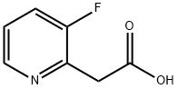 2-(3-FLUOROPYRIDIN-2-YL)ACETIC ACID Struktur