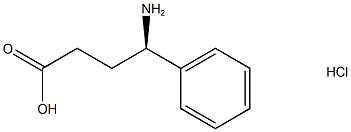 (γR)-γ-AMinobenzenebutanoic Acid Hydrochloride Struktur