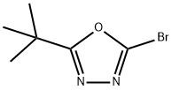 2-BROMO-5-TERT-BUTYL-1,3,4-OXADIAZOLE Struktur