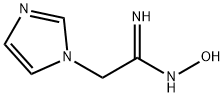 (Z)-N'-hydroxy-2-(1H-imidazol-1-yl)ethanimidamide Struktur