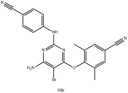 Etravirine hydrobromide