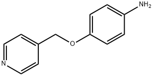 4-(pyridin-4-ylmethoxy)aniline Struktur