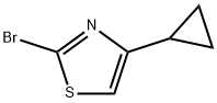 2-bromo-4-cyclopropylthiazole Struktur