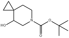 6-azaspiro[2.5]octane-6-carboxylic acid, 4-hydroxy-, 1,1-dimethylethyl ester Struktur