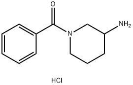 1-benzoylpiperidin-3-amine hydrochloride Struktur