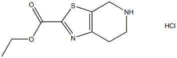 4,5,6,7-四氫噻唑并[5,4-C]吡啶-2-甲酸乙酯鹽酸鹽, 1186663-33-1, 結(jié)構(gòu)式