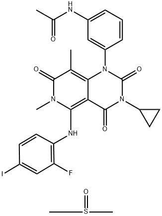 GSK1120212 (DMSO solvate)