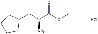 Cyclopentanepropanoic acid, α-amino-, methyl ester, hydrochloride (1:1), (αS)-