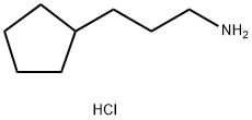 3-cyclopentylpropan-1-amine hcl Structure