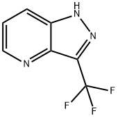 3-(Trifluoromethl)-1H-pyrazolo[4,3-b]pyridine Struktur