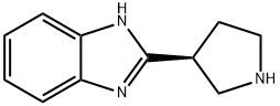 (S)-2-(pyrrolidin-3-yl)-1H-benzo[d]imidazole Struktur