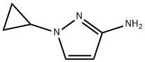 1-cyclopropyl-1H-pyrazol-3-amine Struktur