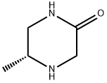 5R)-5-Methyl-2-Piperazinone Struktur