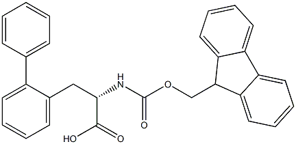 N-FMoc-3-(2-biphenylyl)-L-alanine/(S)-2-(((9H-fluoren-9-yl)Methoxy)carbonylaMino)-3-(biphenyl-2-yl)propanoic acid Struktur