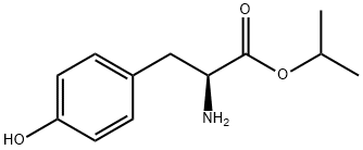 (S)-Isopropyl 2-amino-3-(4-hydroxyphenyl)propanoate Struktur