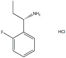 BenzeneMethanaMine, α-ethyl-2-fluoro-, hydrochloride (1:1), (αS) Struktur