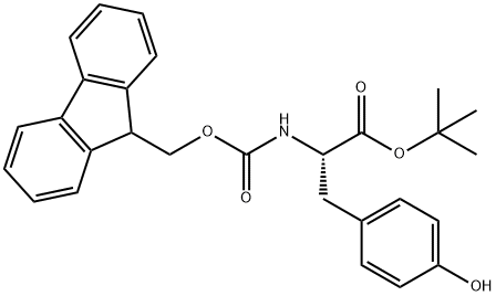 Fmoc-Tyr-OtBu Structure