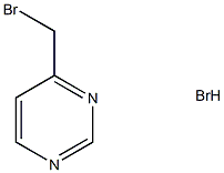 4-Bromomethyl-pyrimidine hydrobromide Struktur