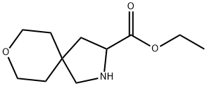 ethyl 8-oxa-2-azaspiro[4.5]decane-3-carboxylate Struktur