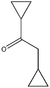 1,2‐dicyclopropylethan‐1‐one Struktur