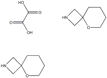 5-Oxa-2-aza-spiro[3.5]nonane hemioxalate Struktur