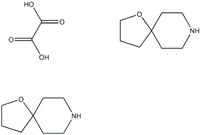 1-oxa-8-azaspiro[4.5]decane hemioxalate Struktur