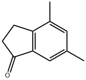 4,6-DIMETHYL-1-INDANONE Struktur