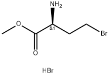 (s)-methyl 2-amino-4-bromobutanoate hbr Struktur