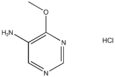 4-methoxypyrimidin-5-amine hcl Struktur