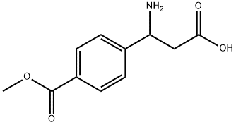 Benzenepropanoic acid, -ba--amino-4-(methoxycarbonyl)- (9CI) Struktur