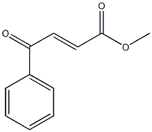 methyl (2E)-4-oxo-4-phenylbut-2-enoate Struktur