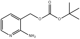 (2-Aminopyridin-3-yl)methyl tert-butyl carbonate Struktur