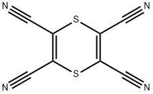 1,4-Dithiin-2,3,5,6-tetracarbonitrile Struktur