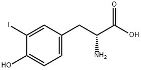 H-D-Tyr(3-I)-OH Struktur