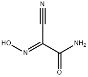 (E)-carbamoylmethanecarbonimidoyl cyanide Struktur