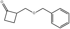 2-benzyloxymethyl-cyclobutanone Struktur