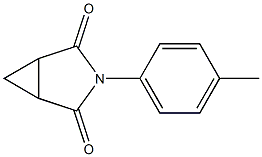 3-(4-methylphenyl)-3-azabicyclo[3.1.0]hexane-2,4-dione Struktur