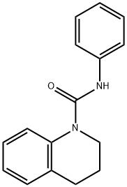 1(2H)-Quinolinecarboxamide,3,4-dihydro-N-phenyl-(9CI) Struktur