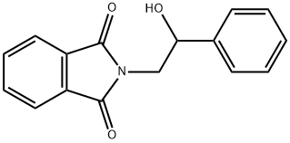 2-(2-hydroxy-2-phenylethyl)isoindoline-1,3-dione Struktur