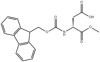 Fmoc-D-Asp-OMe Struktur