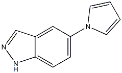 5-(1H-pyrrol-1-yl)-1H-indazole Struktur