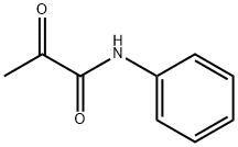 2-oxo-N-phenylpropanamide Struktur