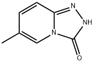 6-Methyl-[1,2,4triazolo[4,3-apyridin-3-ol Struktur