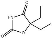 5,5-Diethyloxazolidine-2,4-dione Struktur