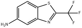 5-Benzothiazolamine,2-(trifluoromethyl)-(9CI) Struktur