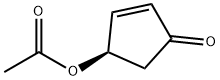 (1r)‐4‐oxocyclopent‐2‐en‐1‐yl acetate Struktur