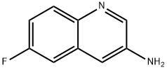 3-Quinolinamine,6-fluoro-(9CI) Struktur