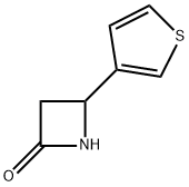 2-Azetidinone,4-(3-thienyl)-(9CI) Struktur